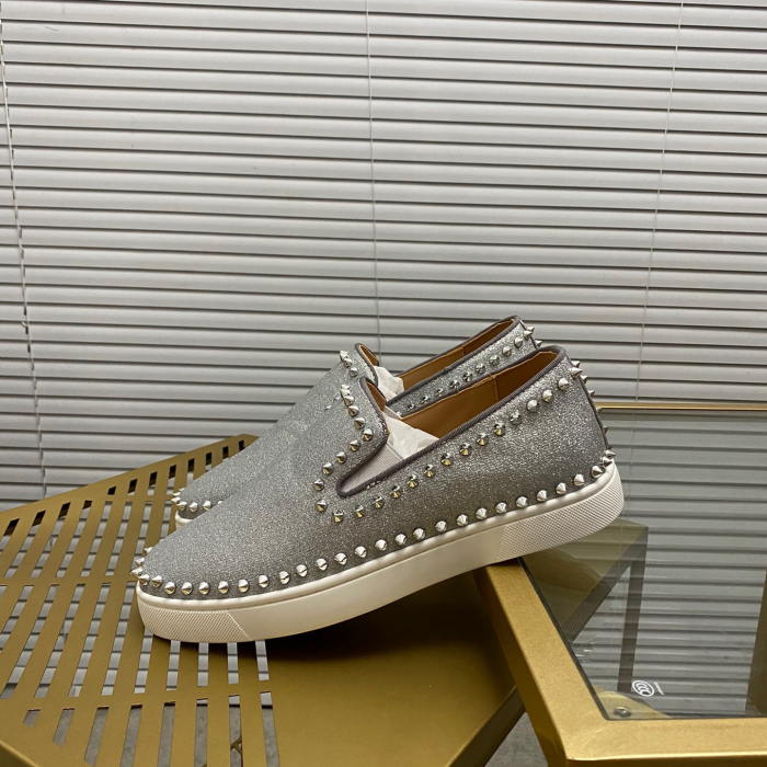 Christian Louboutin Pik Boat Sneaker Size 36-46 4-Color