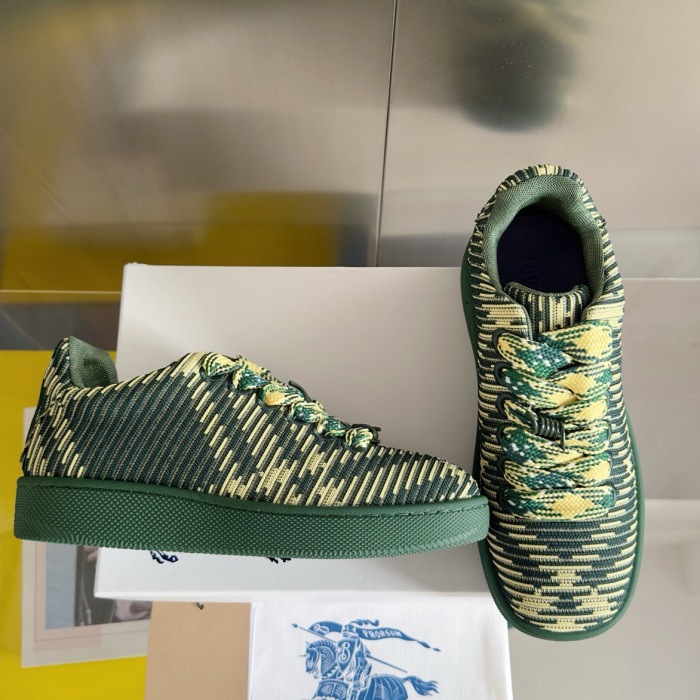 Burberry 2024 New Check Knit Box Sneaker Size 36-45