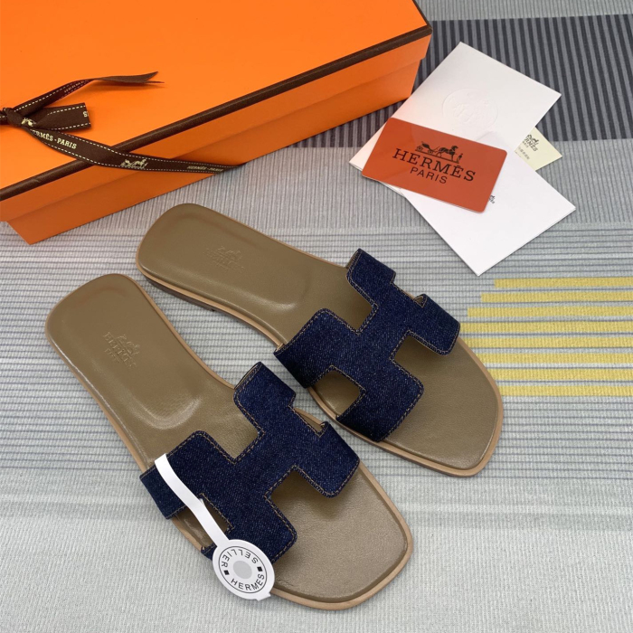 Hermes Oran Slippers Size 35-41  5-Color