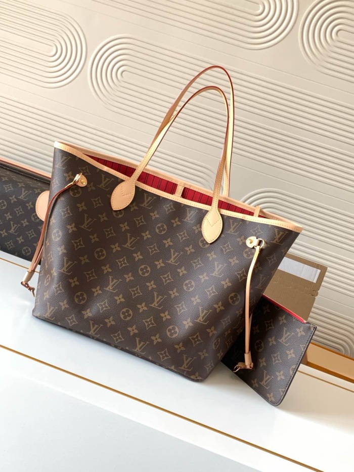 Louis Vuitton M46987 Neverfull MM Tote Bag Size 31*28*14cm