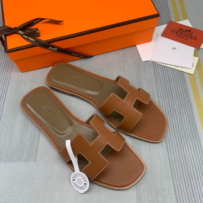 Hermes Oran Slippers Size 35-41  11-Color