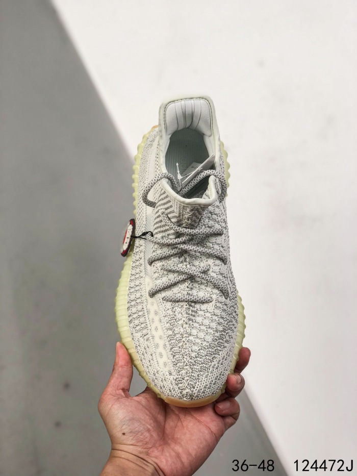 Yeezy 350 Boost 350 V2 Mens/Women Sneakers Shoes Light Grey 36 - 45
