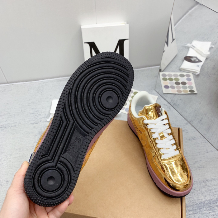 Louis Vuitton x Off White x Air Force 1 Sneaker Size 36-45   9-Color
