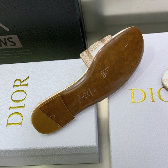 Dior Dway Slippers Size 35-41 8-Color