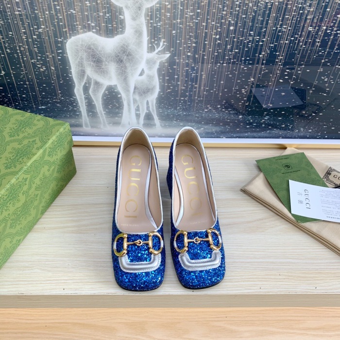 Gucci With Horsebit Pumps Size 35-41 5-Color