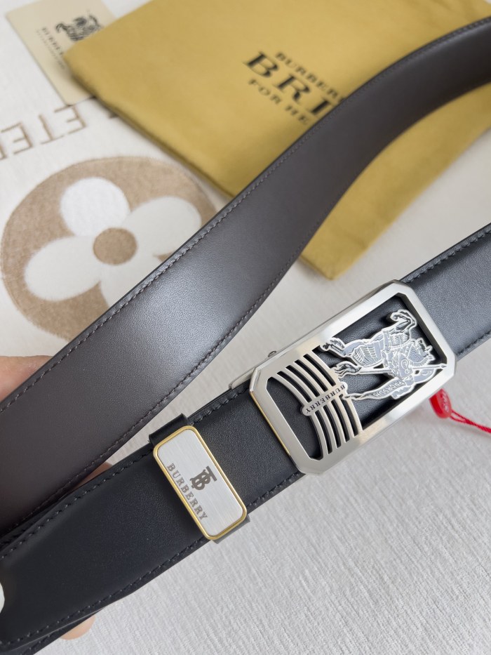 Burberry Men Belt Width 3.5cm