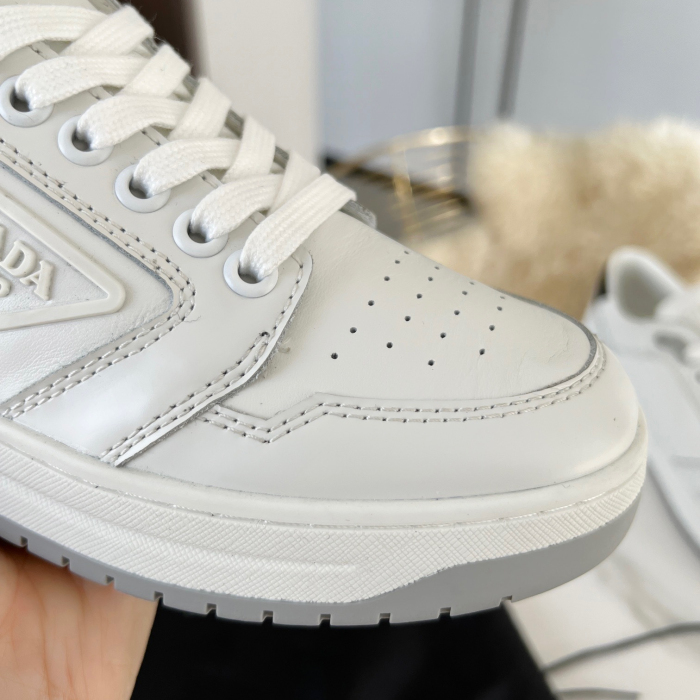 Prada District Leather Sneaker Size 36-45   5-Color