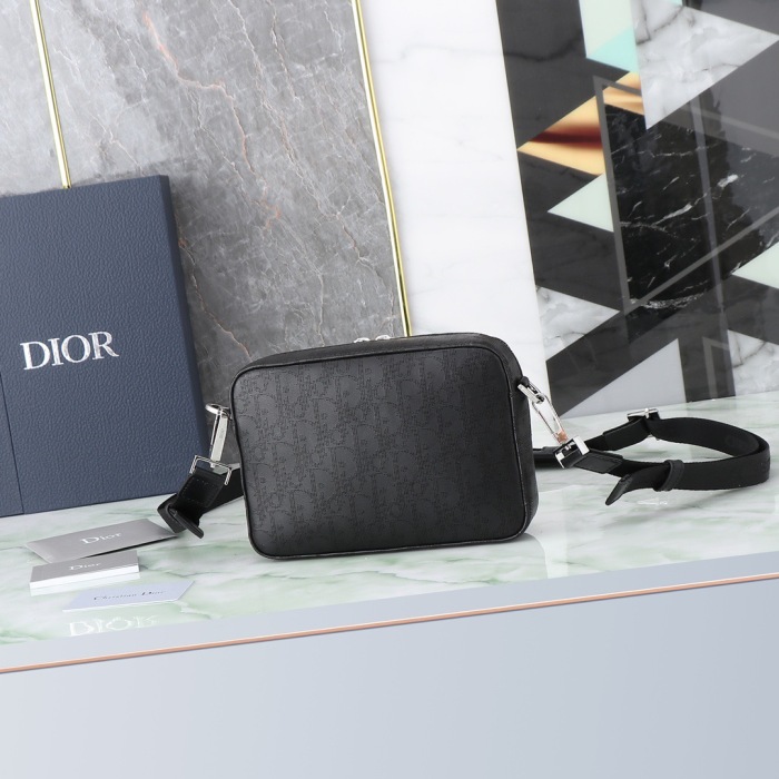 Dior Oblique Galaxy Men Shoulder Bags Size 22*15*6cm