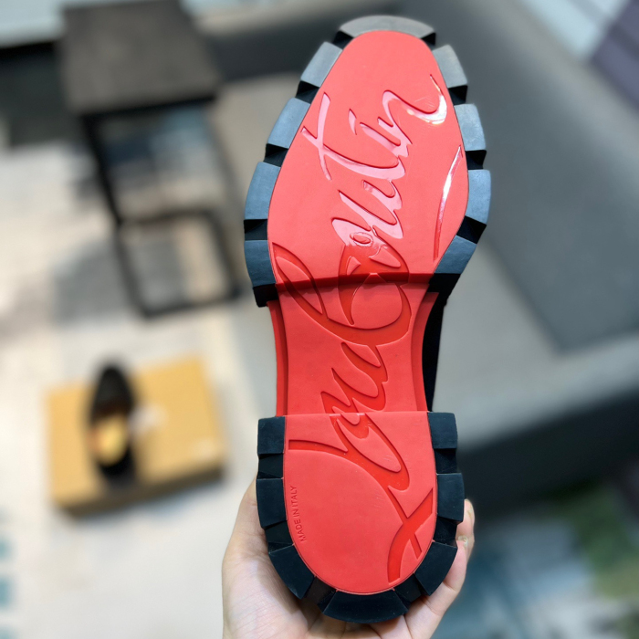 Christian Louboutin CL Moc Dune Loafers Size 39-45 3-Color