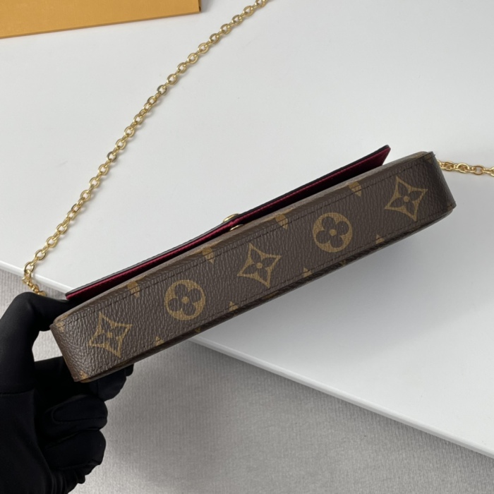 Louis Vuitton M61276 Félicie Pochette Women Bags Size 21*12*3cm