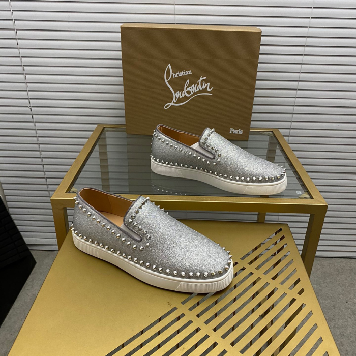 Christian Louboutin Pik Boat Sneaker Size 36-46 4-Color
