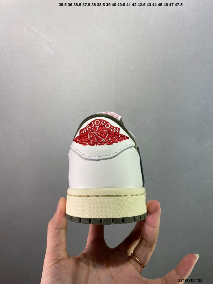 Nike Air Jordan 1 x Travis Scott Low Top Sneaker Shoes Gr. 36-46