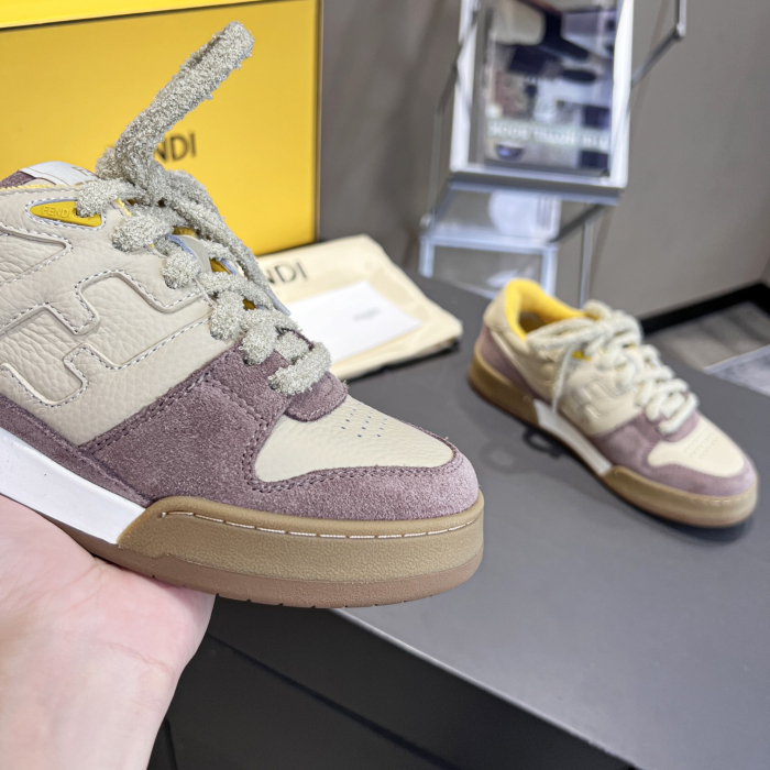 Fendi Match Low Top Sneaker Size 35-45  4-Color