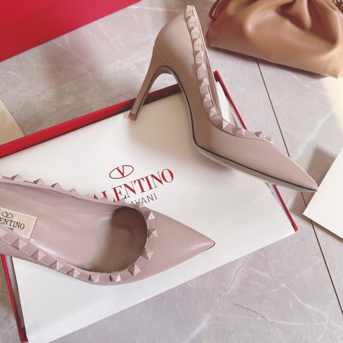 Valentino Rockstud Patent-Leather Pumps Size 35-41 8-Color