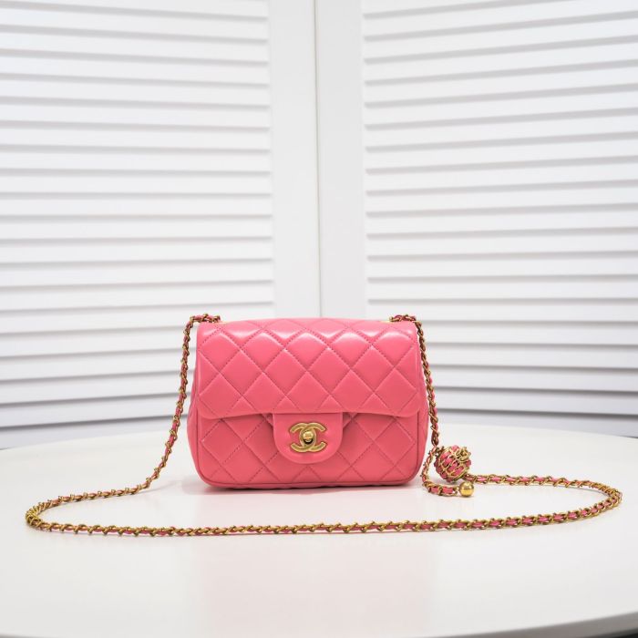 Chanel Chain Shoulder Bags Handbags Size 18*13*7cm 3-Color