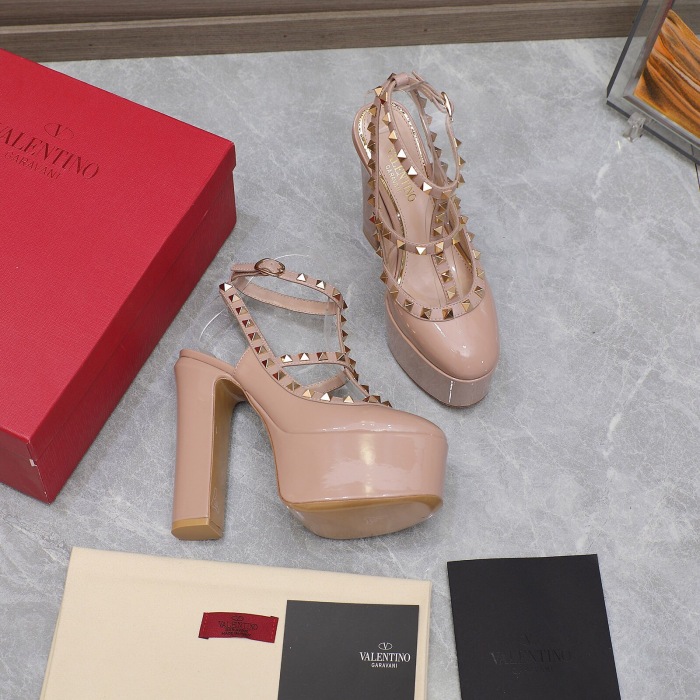 Valentino Rockstud Platform Pumps Size 35-41 6-Color