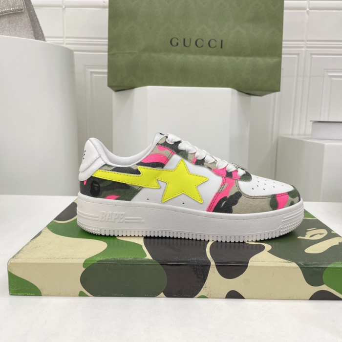 Bape STA Sneaker Size 36-45   10-Color