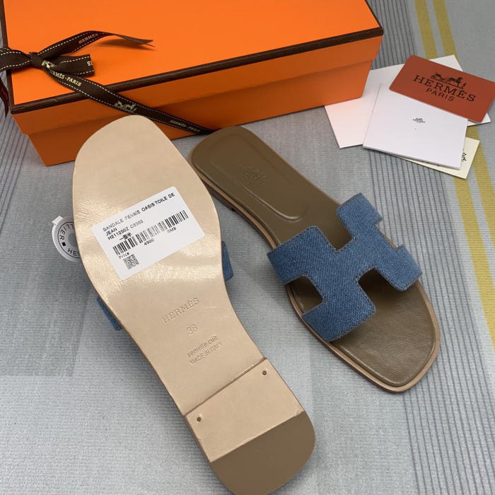 Hermes Oran Slippers Size 35-41  5-Color