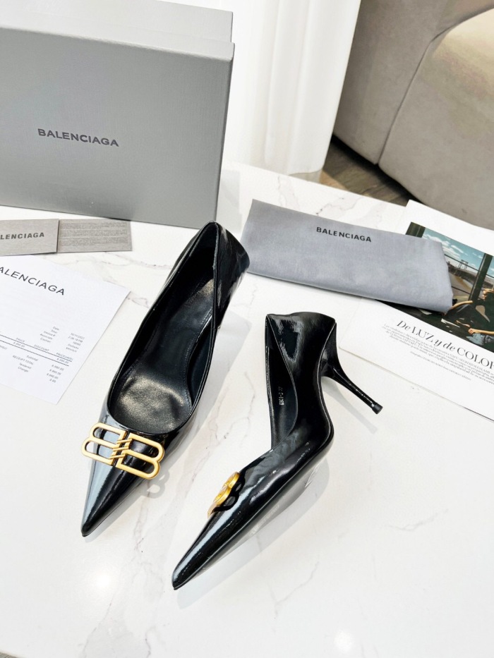 Balenciaga Square Knife BB Pumps Size 35-40 2-Color