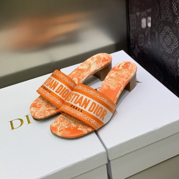 Dior Dway Heeled Sandal Pumps Size 35-41 8-Color