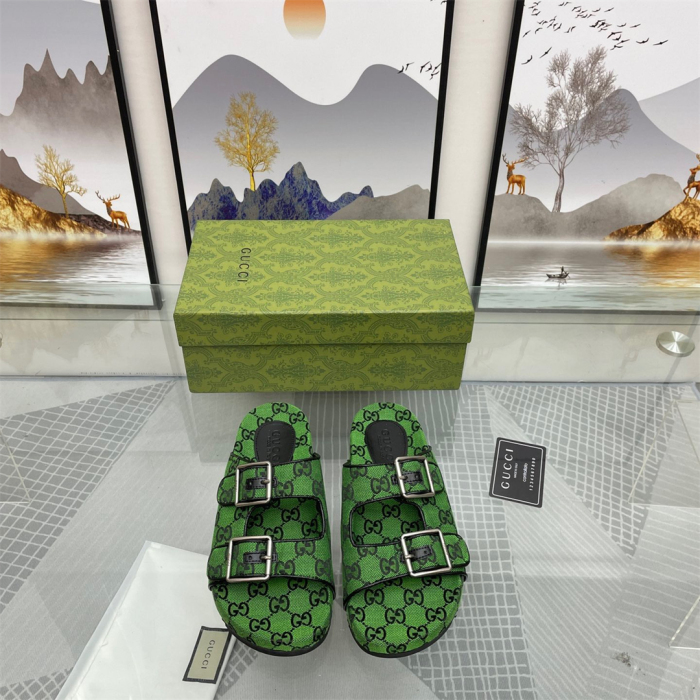 Gucci Sandal Slippers with Straps Size 39-46 5-Color
