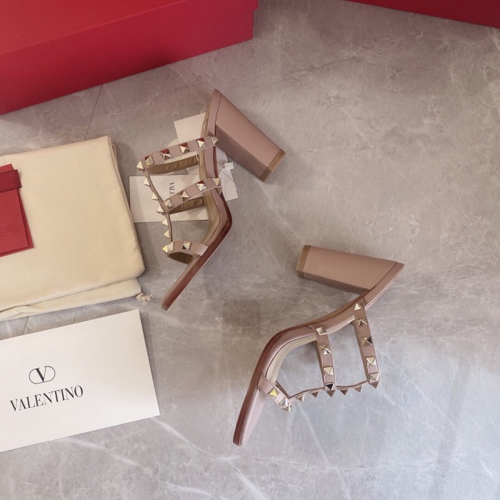 Valentino Rockstud Calfskin Leather Pumps Size 35-41 5-Color