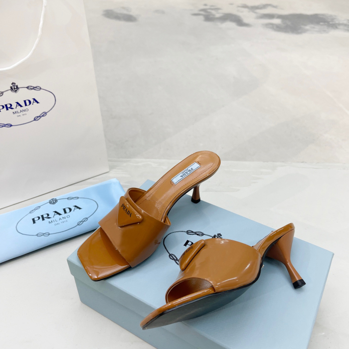 Prada Brushed Leather Pumps  Size 35-41 6-Color
