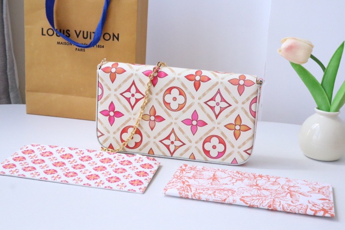 Louis Vuitton M11459 Félicie Pochette Women Bags Size 21*12*3cm