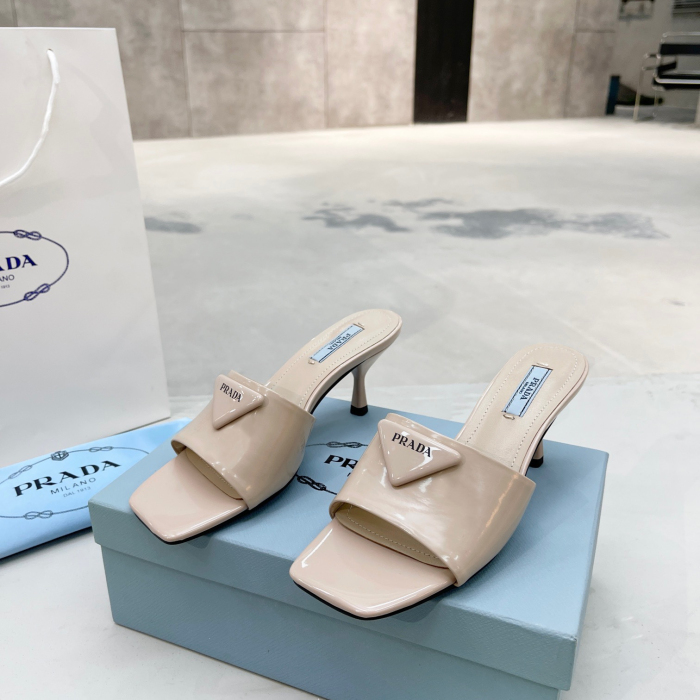 Prada Brushed Leather Pumps  Size 35-41 6-Color