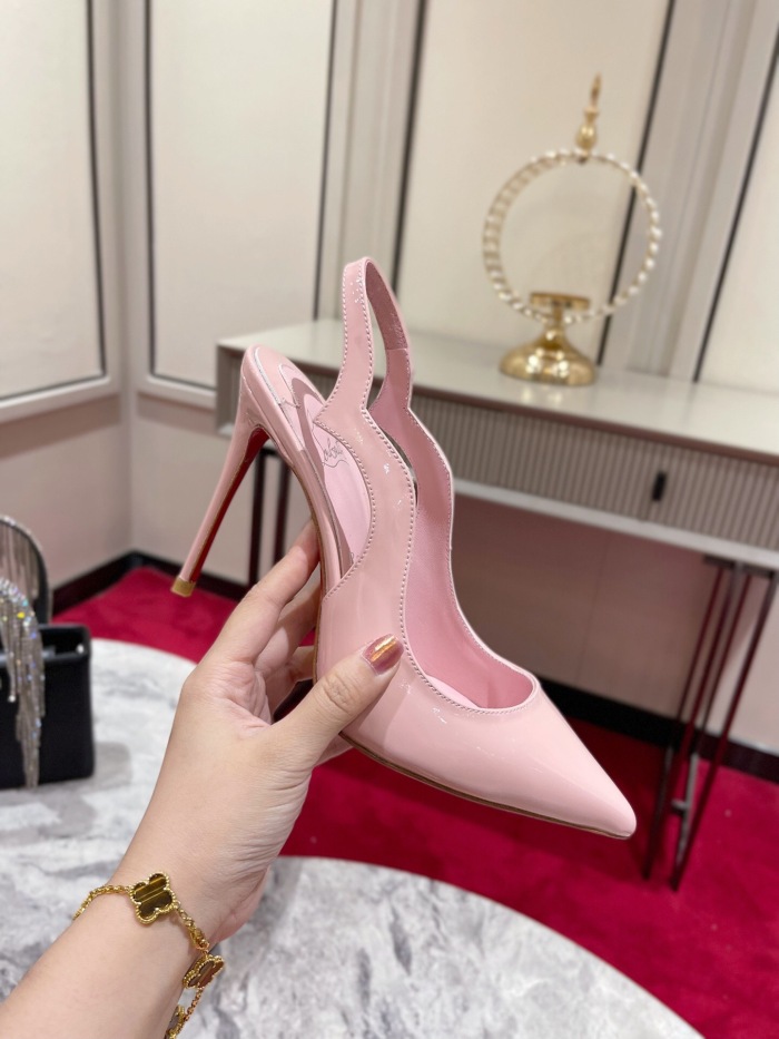 Christian Louboutin Hot Chick Sling Pumps Size 35-41 3-Color