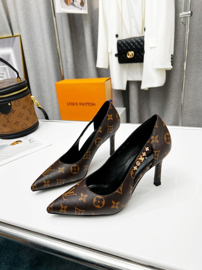Louis Vuitton Signature Pumps Size 35-41 5-Color