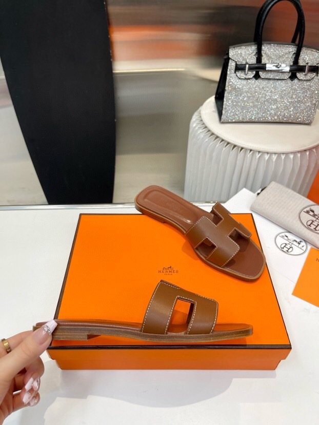 Hermes Oran Slippers Size 35-41