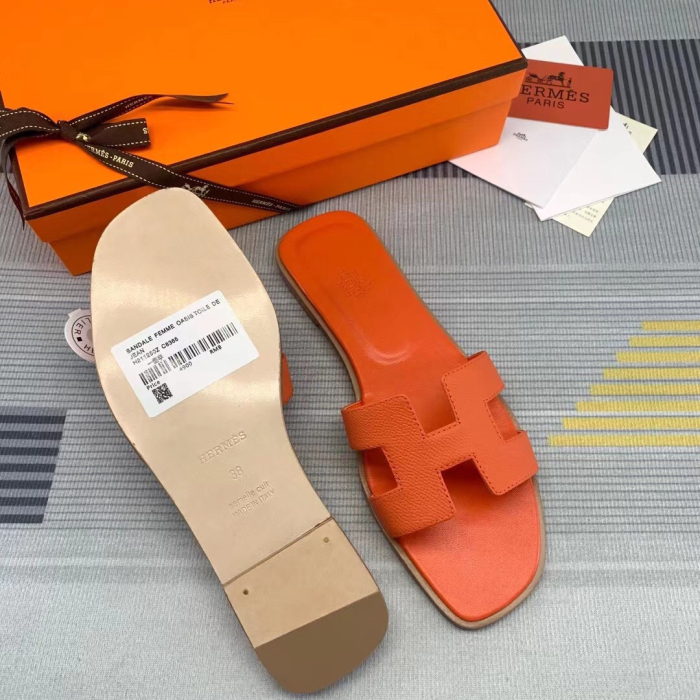 Hermes Oran Slippers Size 35-41  14-Color