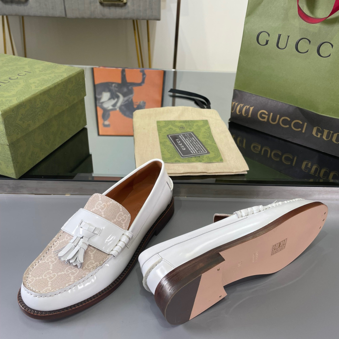 Gucci GG Loafers with Tassel Size 39-45 5-Color