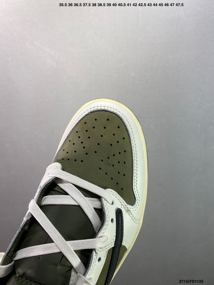 Nike Air Jordan 1 x Travis Scott Low Top Sneaker Shoes Gr. 36-46