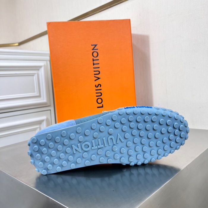 Louis Vuitton LV Racer Moccasin Loafers Size 39-45 4-Color