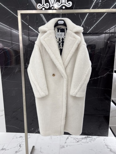 Teddy fur Long Mink Coat Size XS-M
