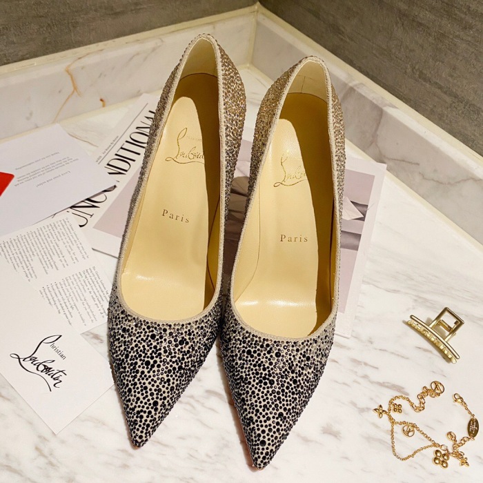 Christian Louboutin Kate Strass Pumps Size 35-41 12-Color
