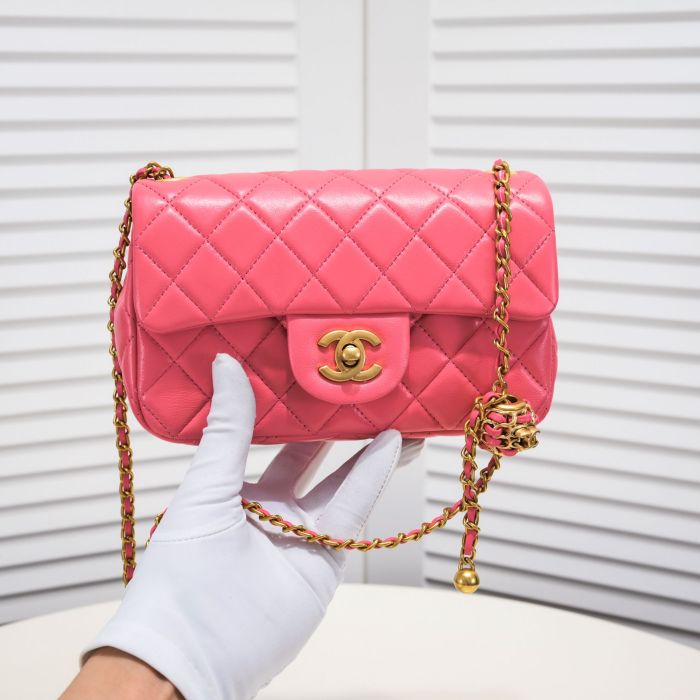 Chanel Chain Shoulder Bags Handbags Size 20*13*7cm 3-Color