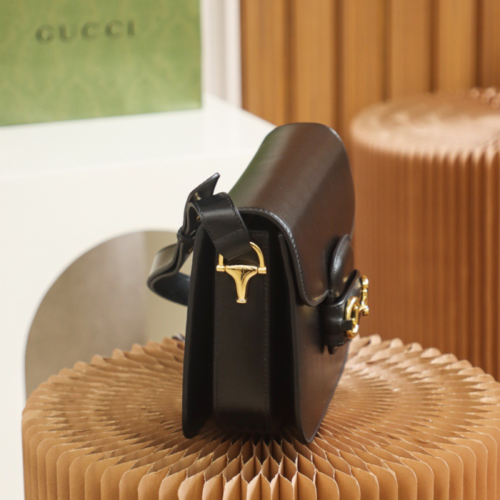 Gucci GG Horsebit 1955 Women Shoulder Bags Size 25*18*8cm