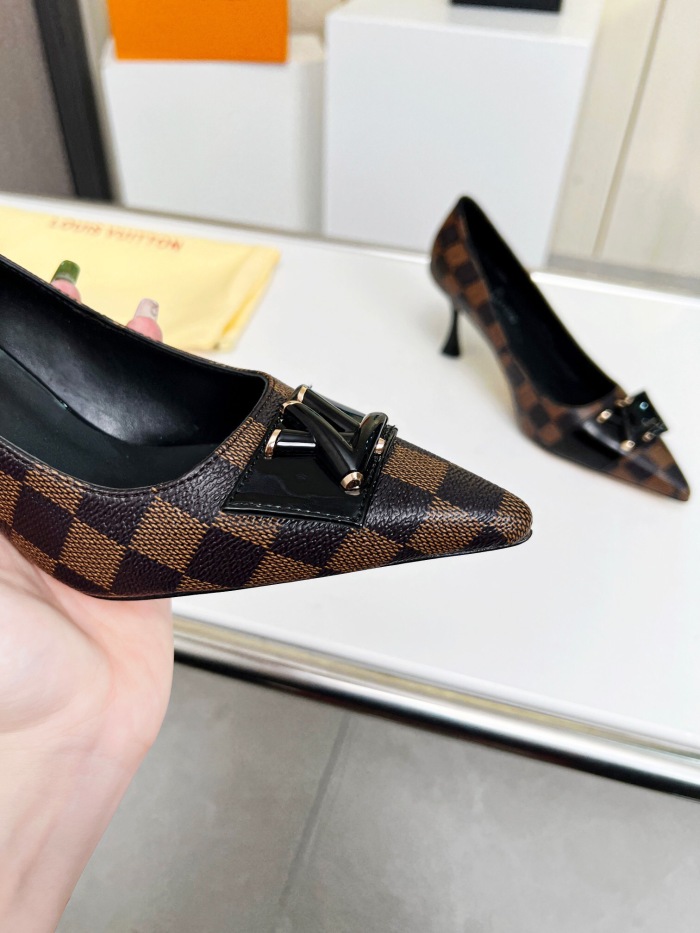Louis Vuitton Signature Pumps Size 35-41 4-Color