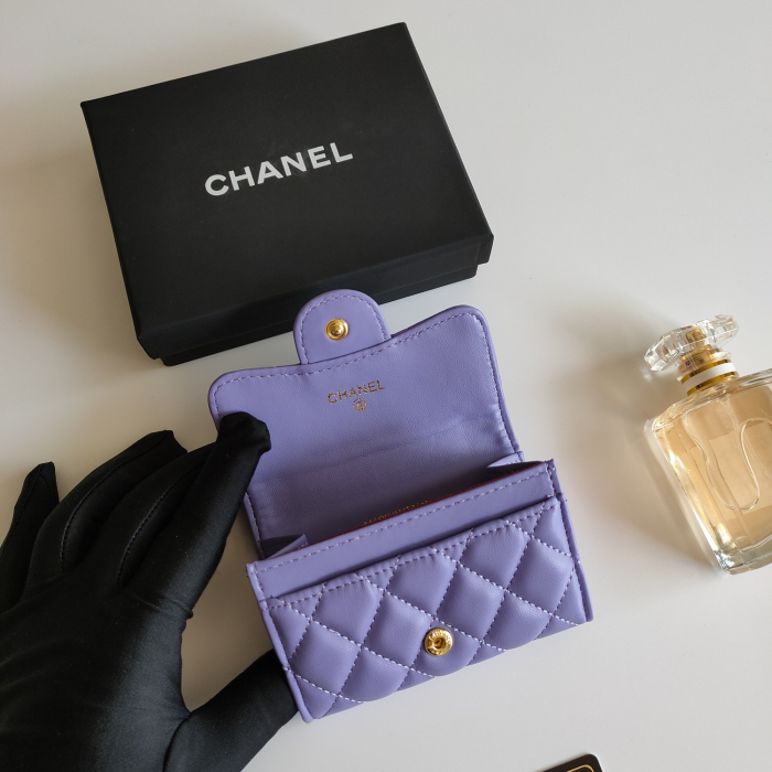 Chanel Card Holder Size 11*7.5*2cm 7-Color