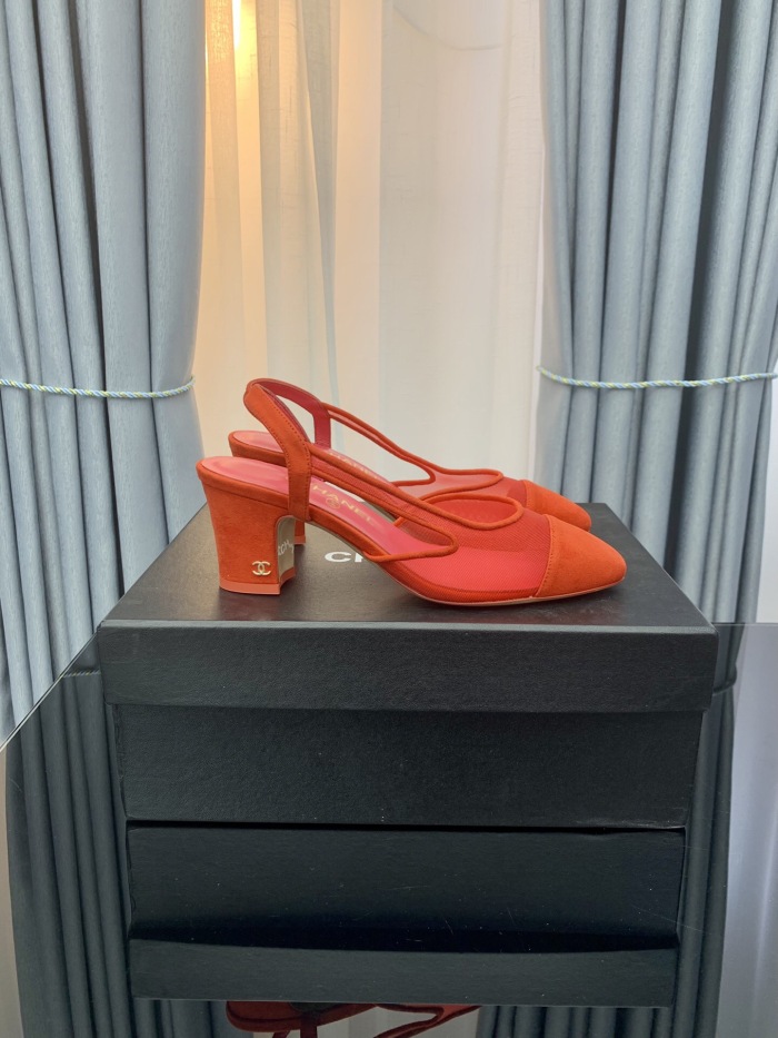 Chanel Slingbacks Pumps Size 35-41 6-Color