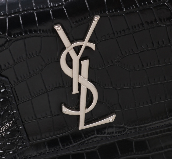 YSL Medium Sunset Women Shoulder Bags Size 25*18*5cm