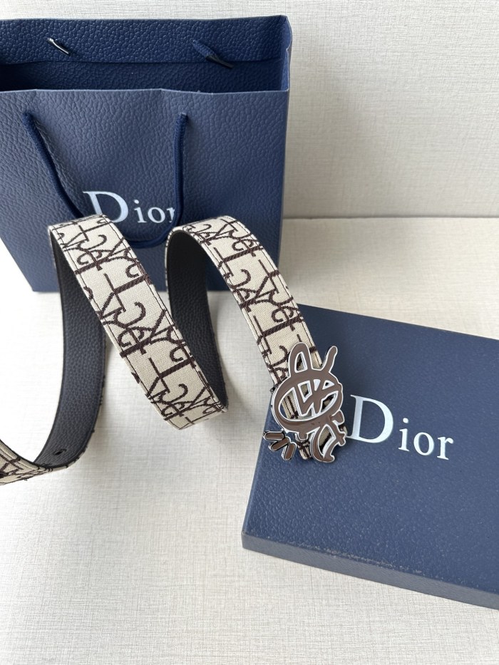 Dior Men Belt Width 3.5cm
