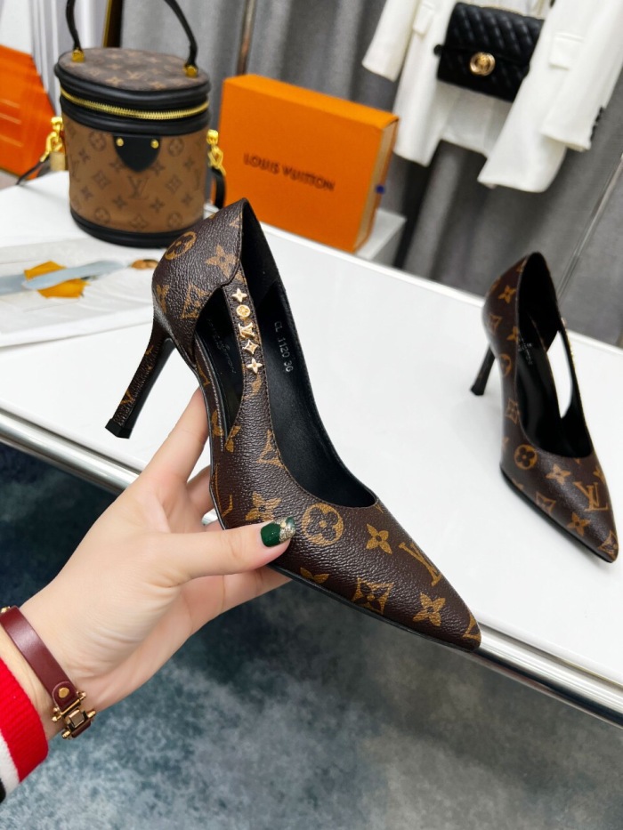 Louis Vuitton Signature Pumps Size 35-41 5-Color