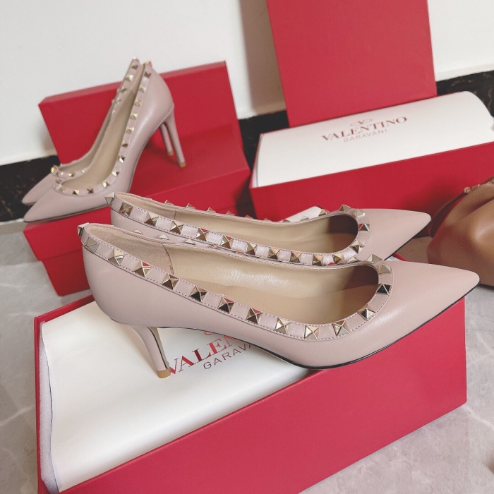 Valentino Rockstud Patent-Leather Pumps Size 35-41 8-Color