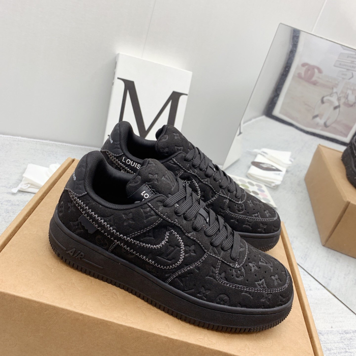 Louis Vuitton x Off White x Air Force 1 Sneaker Size 36-45   9-Color