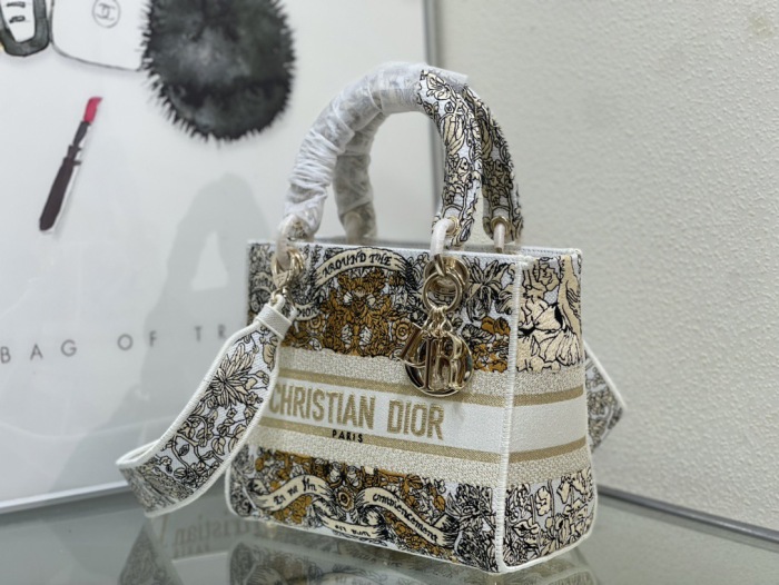 Dior Lady Women Shoulder Bags 24*20*11cm