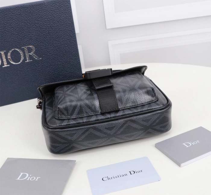 Dior Mini Hit The Road Men Shoulder Bags Size 19*11*4cm